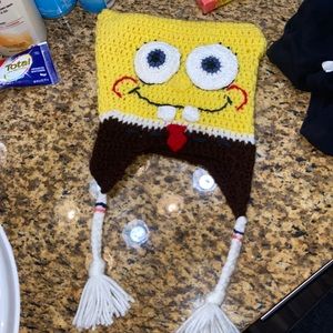 Handmade SpongeBob beanie